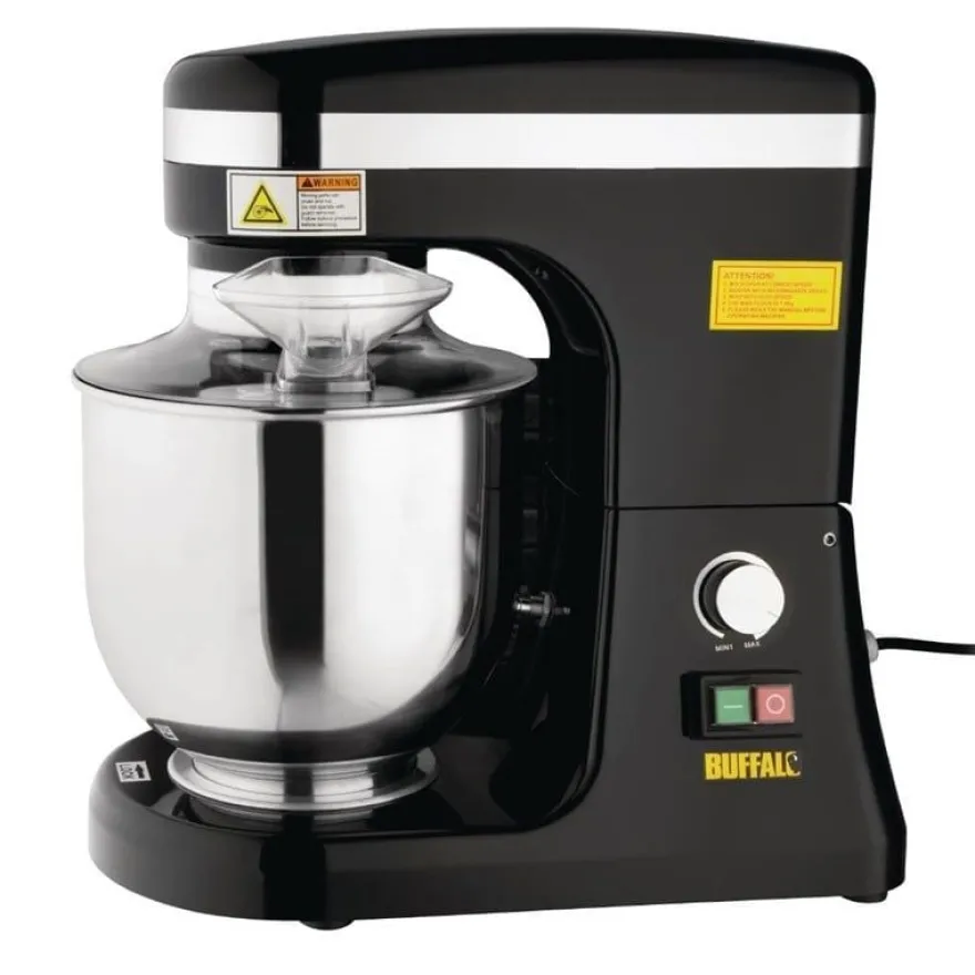 Buffalo Planetenmixer schwarz 7 Liter