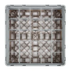Cambro Gläserspülkorb beige mit 25 Fächern max Glashöhe 13,3cm