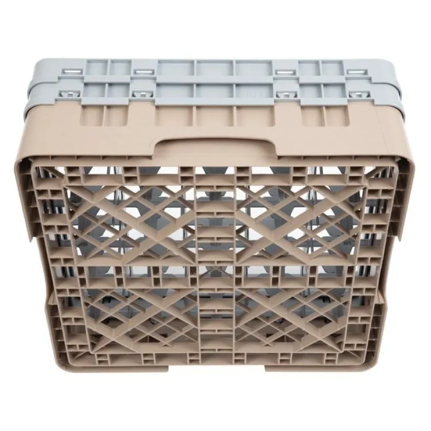 Cambro Gläserspülkorb beige mit 25 Fächern max Glashöhe 13,3cm