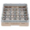 Cambro Gläserspülkorb beige mit 25 Fächern max Glashöhe 9,2cm