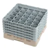 Cambro Gläserspülkorb beige mit 25 Fächern max Glashöhe 25,7cm