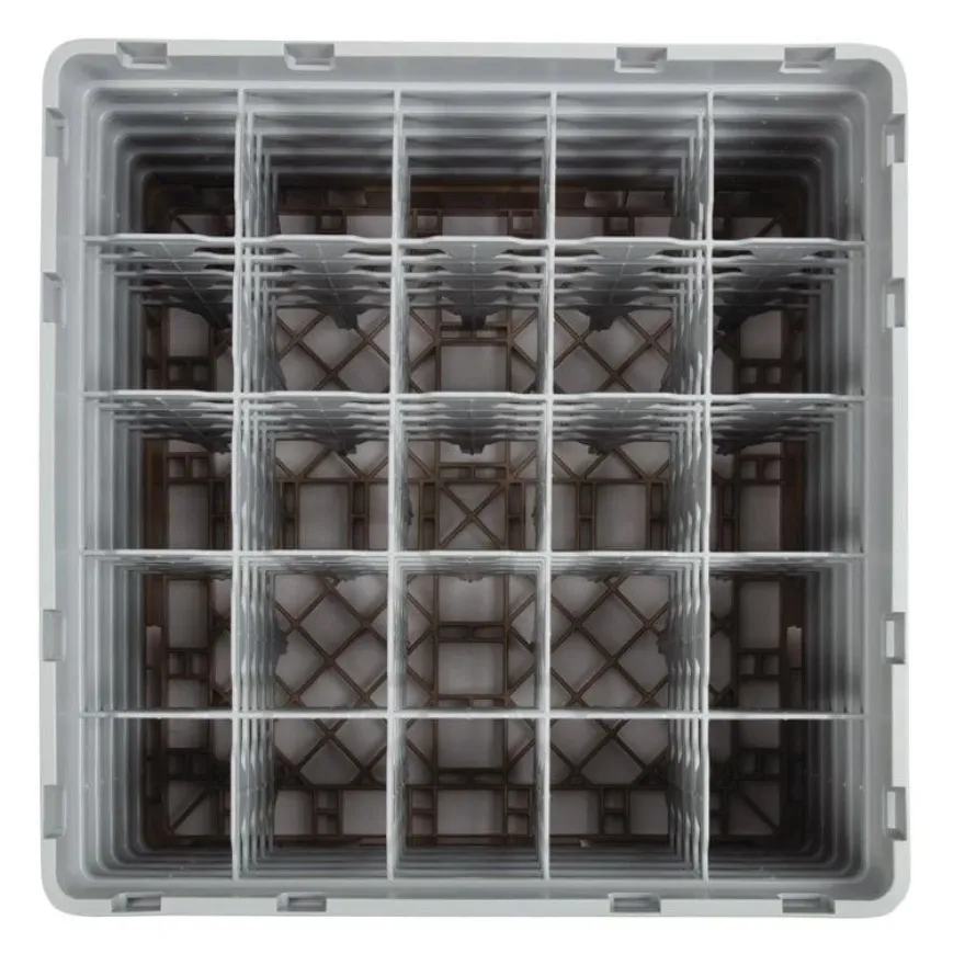 Cambro Gläserspülkorb beige mit 25 Fächern max Glashöhe 25,7cm