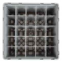 Cambro Gläserspülkorb beige mit 25 Fächern max Glashöhe 25,7cm