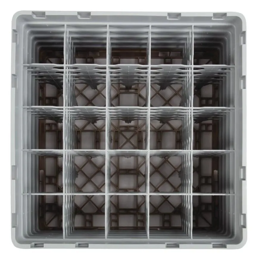 Cambro Gläserspülkorb beige mit 25 Fächern max Glashöhe 25,7cm