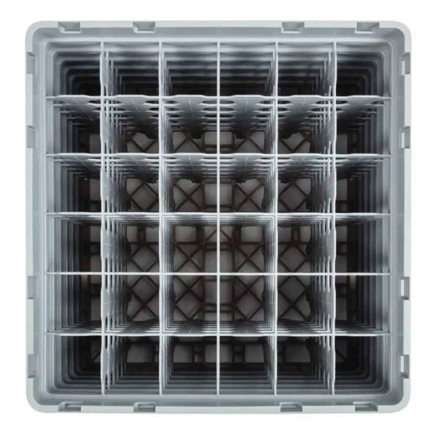 Cambro Gläserspülkorb beige mit 36 Fächern max Glashöhe 29,8cm