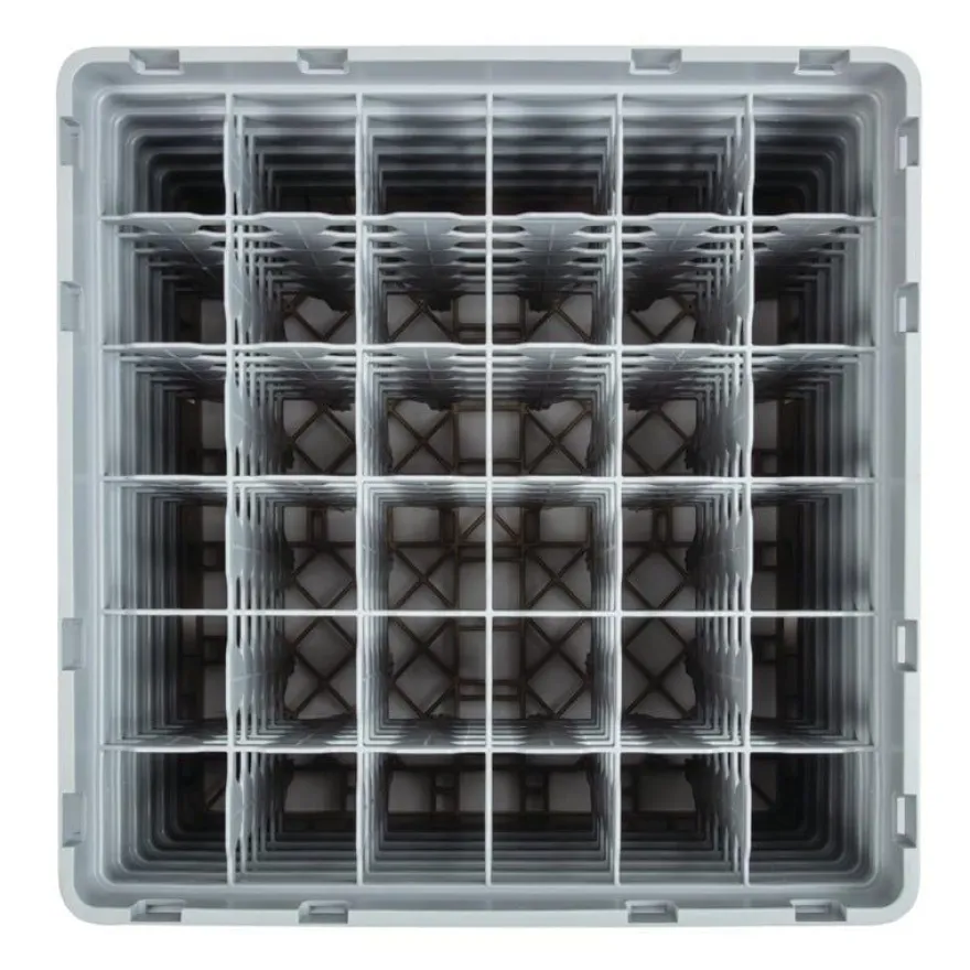 Cambro Gläserspülkorb beige mit 36 Fächern max Glashöhe 29,8cm