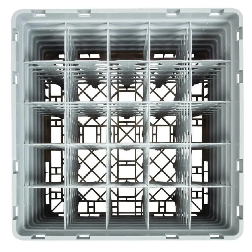 Cambro Gläserspülkorb beige mit 25 Fächern max Glashöhe 29,8cm