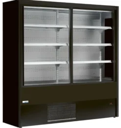 COOL-LINE Wandkühlregal OLIMPO 180 mit Schiebetüren