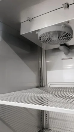 Coreco Edelstahlkühlschrank US Range 1400 mit Glastür