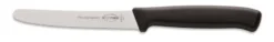 Dick ProDynamic Allzweckmesser, Wellenschliff 11 cm, schwarz