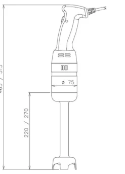 Dito Sama SPEEDY Handmixer 250