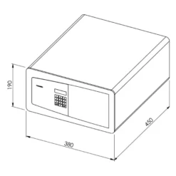 Dometic Hotelsafe MD 383 Premium Class