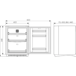 Dometic Medikamentenkühlschrank HC 302 nach DIN 13277