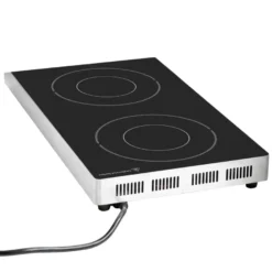 Doppel-Induktionskochfeld ECO - Vertikal - 1,8 kW & 1,7 kW