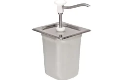 Dosierspender GN 1/6, rot - 3 Liter