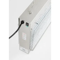 Eazyzap LED Insektenvernichter 150m² 20W, gebürsteter Edelstahl, energieeffizient