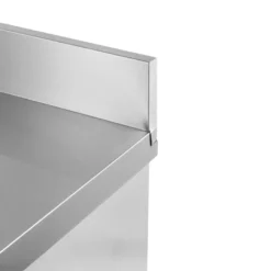 Edelstahl-Arbeitsschrank ECO 15x7 mit Aufkantung