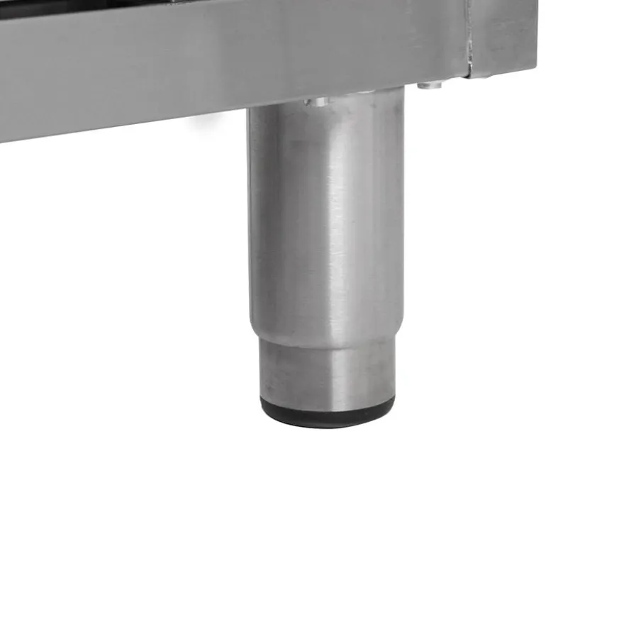 Edelstahl-Arbeitsschrank ECO 18x6 mit Aufkantung