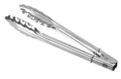 Edelstahl Salatzange mit Klemmverschluss, 300 mm