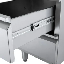 Edelstahl-Schubladenschrank BASIC 3er Einheit 600, AISI 201
