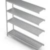 Einhängeregal Profi 1450 x 400 x 1670 mm, 4 Böden