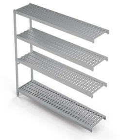 Einhängeregal Profi 750 x 400 x 1670 mm, 4 Böden