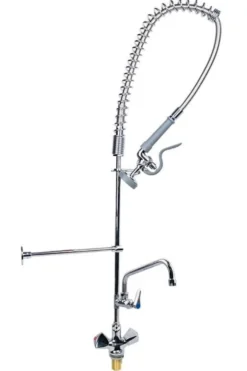 Einloch-Geschirrwaschbrause mit verstellbarer Säule, Mischbatterie und Schwenkhahn - 1.200 mm