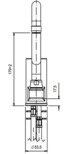 Einloch Mischbatterie Profi 200