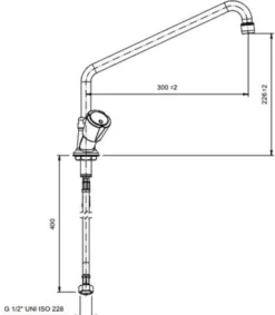 Einloch Mischbatterie Profi 100