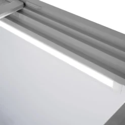 Eiscreme-Gefriertruhe 284 Liter mit LED-Beleuchtung und Rollen