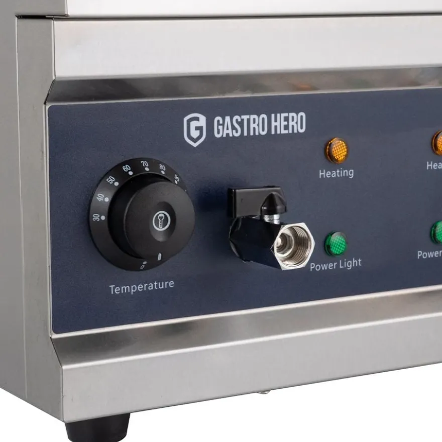 Elektrischer Nudelkocher - 4 Siebe - 16,5l