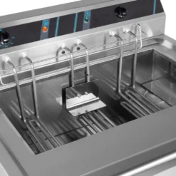 Elektro Backwaren-Fritteuse Profi 20 Liter mit Ablasshahn, 400 V