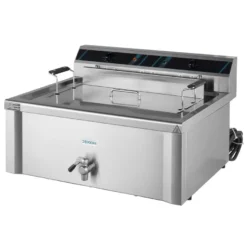 Elektro Backwaren-Fritteuse Profi 37 Liter mit Ablasshahn, 400 V