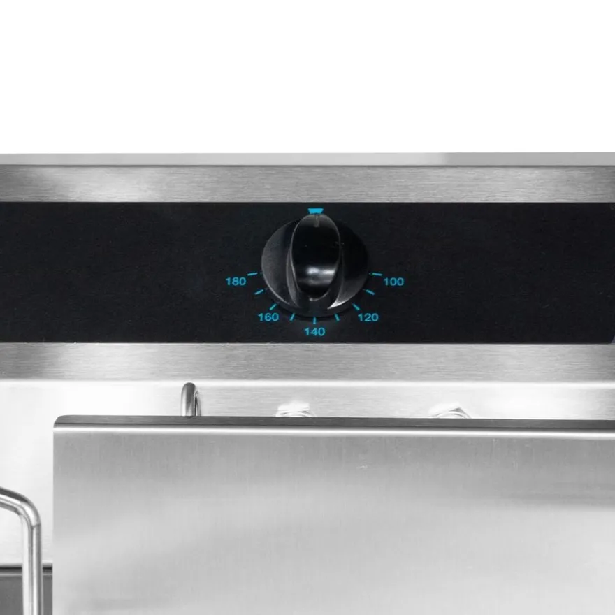 Elektro Backwaren-Fritteuse Profi 37 Liter mit Ablasshahn, 400 V