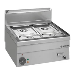 Elektro Bain-Marie Serie 600 - 60/60 - GN 1/1+1/4+1/4 - Tischgerät - 3,06 kW