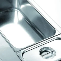 Elektro Bain-Marie Serie 600 - 60/60 - GN 1/1+1/4+1/4 - Tischgerät - 3,06 kW
