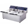 Elektro-Doppel-Fritteuse ECO 6+6 Liter