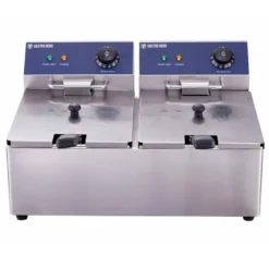 Elektro-Doppel-Fritteuse ECO 6+6 Liter