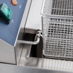 Elektro-Doppel-Fritteuse ECO 13+13 Liter mit Ablasshahn, 2x 5000 W, 400 V