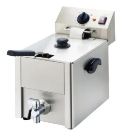 Elektro-Fritteuse ECO 10 Liter mit Ablasshahn