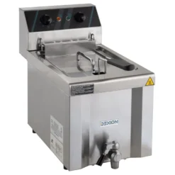 Elektro-Fritteuse Profi 12 Liter mit Ablasshahn, 400 V