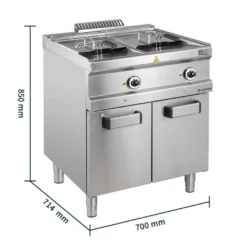 Elektrofritteuse Serie 700 - 70/70 - 13+13 Liter