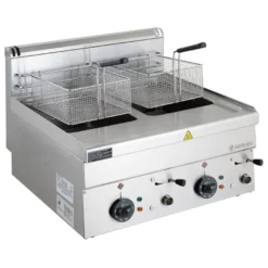 Elektro-Fritteuse Serie 600 - 60/60 - 8+8 Liter Tischgerät - 18 kW