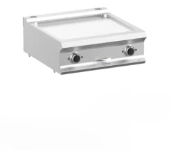 Elektrogrillplatte Dexion Lux 700 - 70/73 - gerillt - Tischgerät - 10 kW