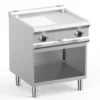 Elektrogrillplatte Dexion Lux 700 - 70/73 - ½ glatt, ½ gerillt - 10 kW