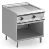 Elektrogrillplatte Dexion Lux 980 - 80/90 - 2/3 glatt, 1/3 gerillt - 14 kW