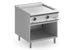 Elektrogrillplatte Dexion Lux 980 - 80/90 - glatt, verchromt - 14 kW