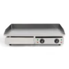 Elektro Grillplatte - 3,5 kW - Edelstahl - Glatt