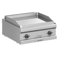 Elektrogrillplatte Serie 700 - 70/70 - glatt, verchromt - Tischgerät