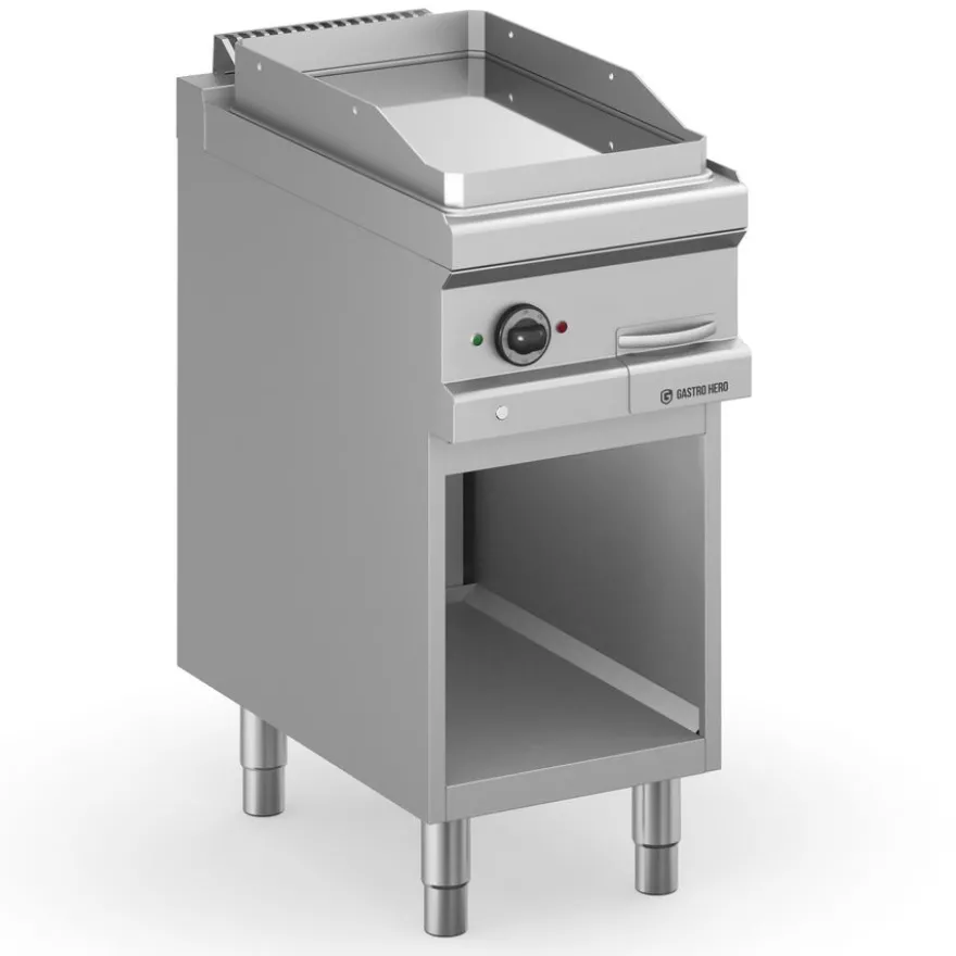 Elektrogrillplatte Serie 700 - 40/70 - glatt, verchromt